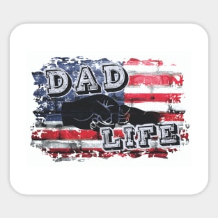 dad  life Sticker